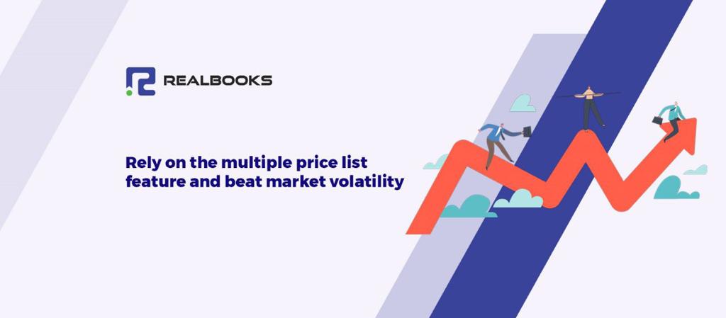 Manage all your SKUs with RealBooks' Mulitple Price List Feature