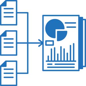 Real-time data consolidation across all branches