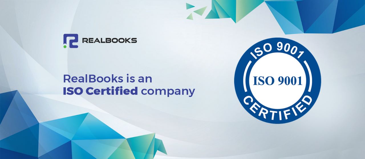 RealBooks gets ISO Certification