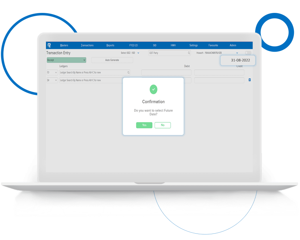 Future Date Checking in Transactions