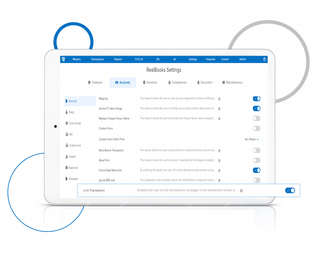 Link ID Assignment for Interconnected Transactions