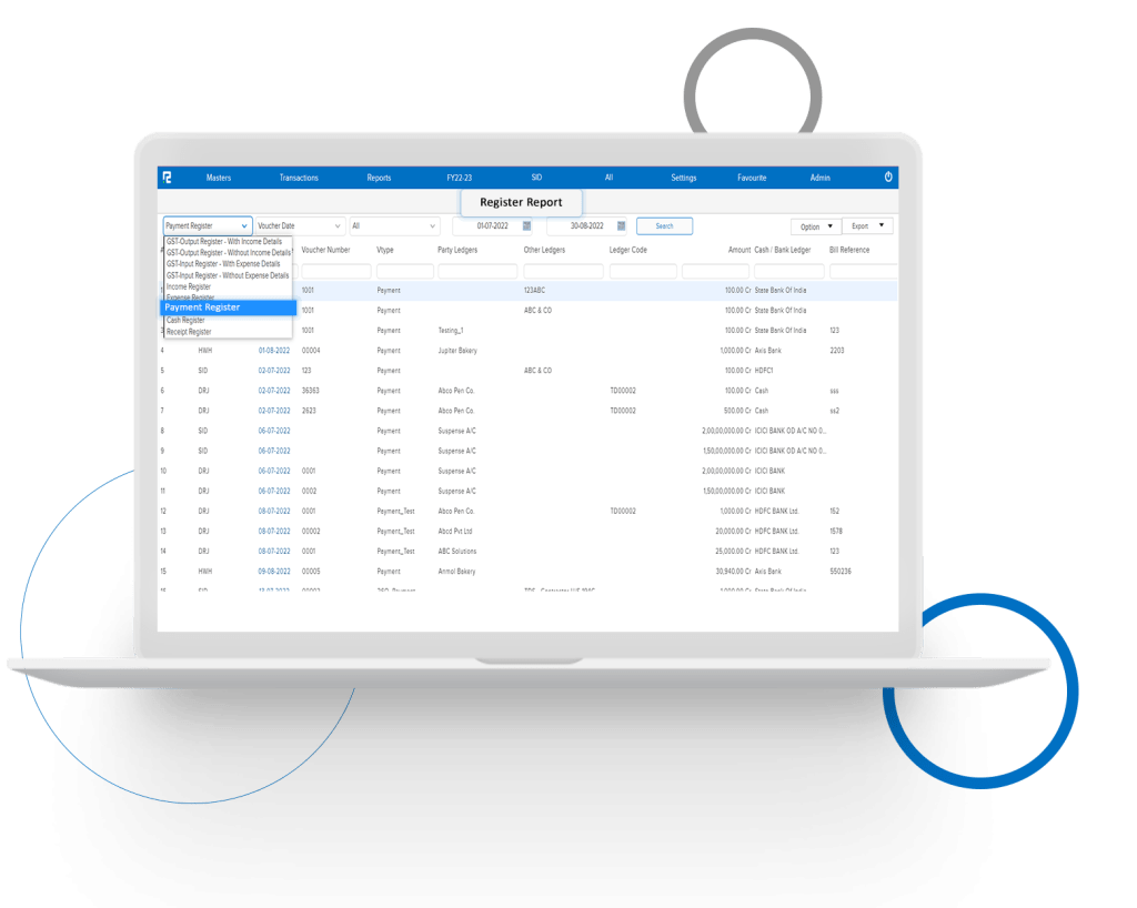 New Report Added - Payment Register