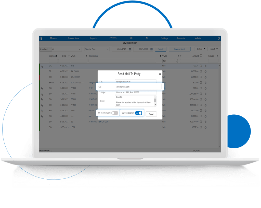 Send Email Feature Enhancement