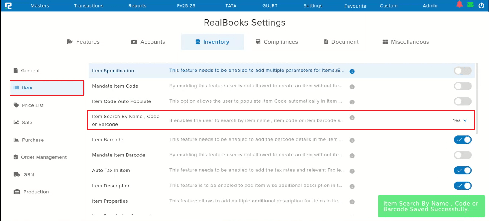 Simultaneous search setting