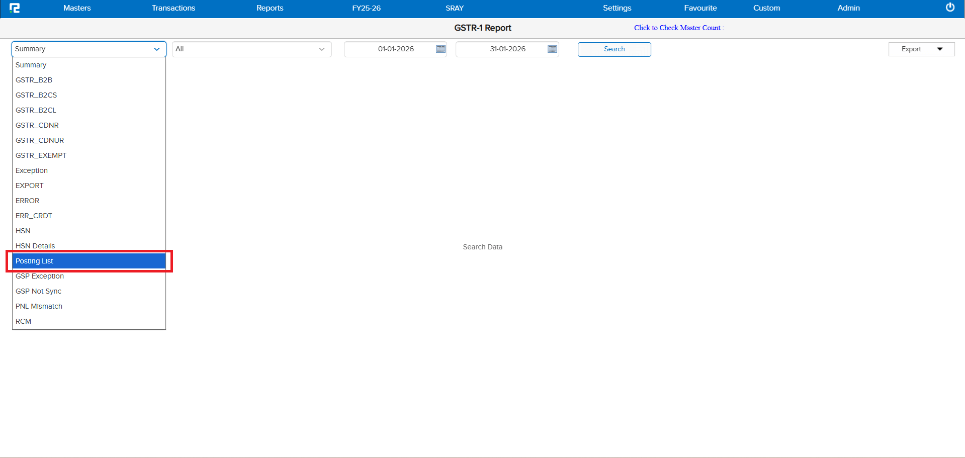 Posting List