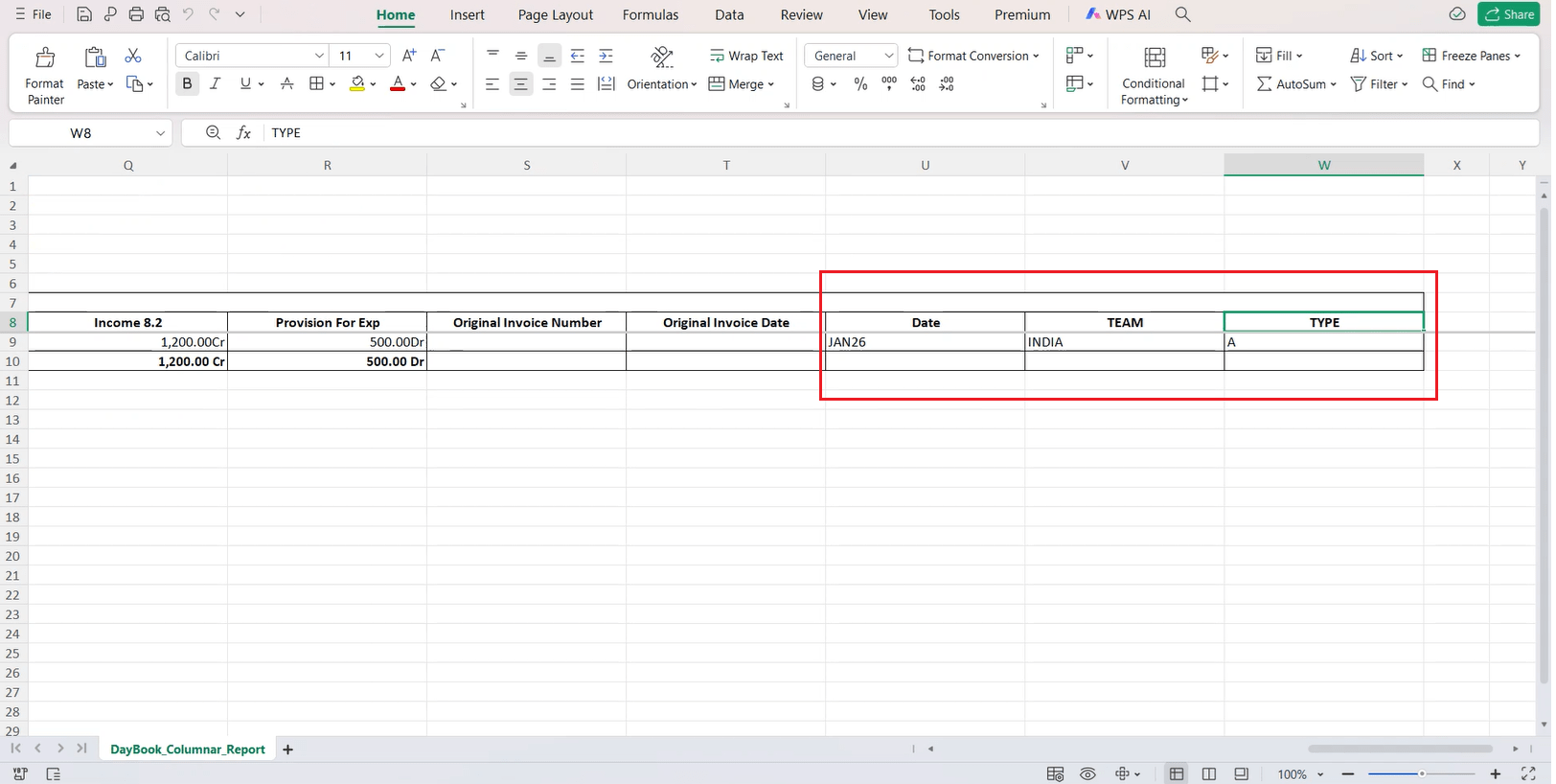 Voucher Property data fixed
